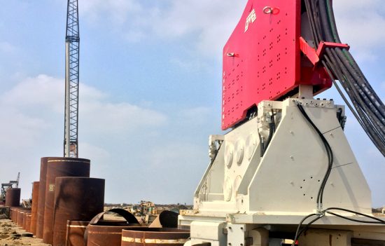Crane Suspended Piling Equipment SVR 200 NF - Egypt